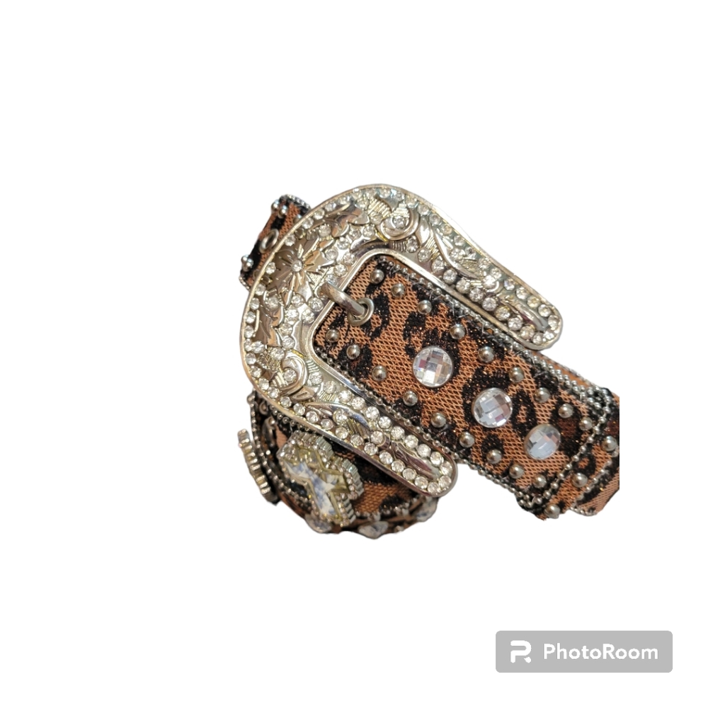 Blazin' Roxx Leather Belt